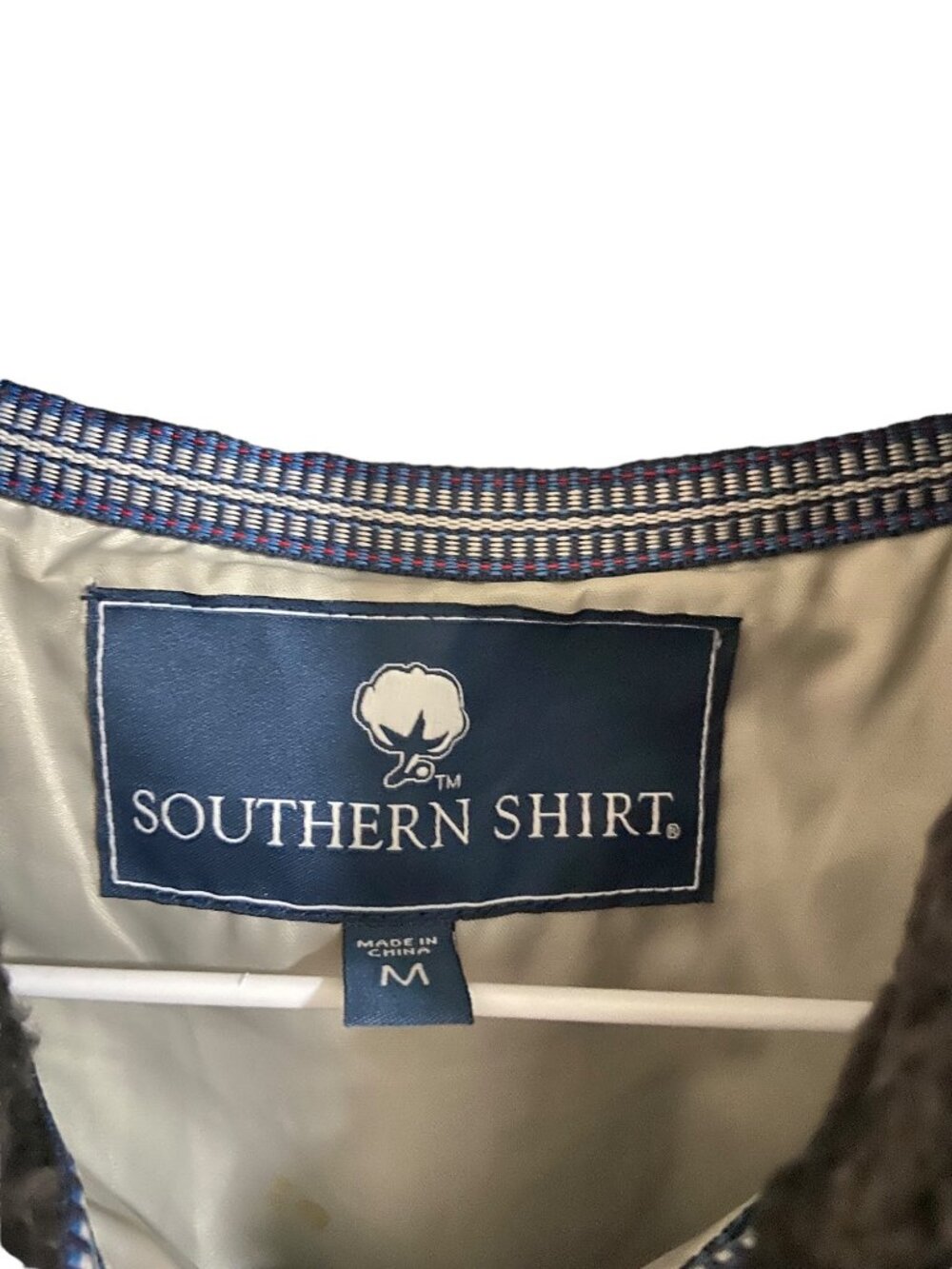 Southern Shirt Company Gray Zip Up Vest Coastal Fall-Ready - Picture 3 of 12